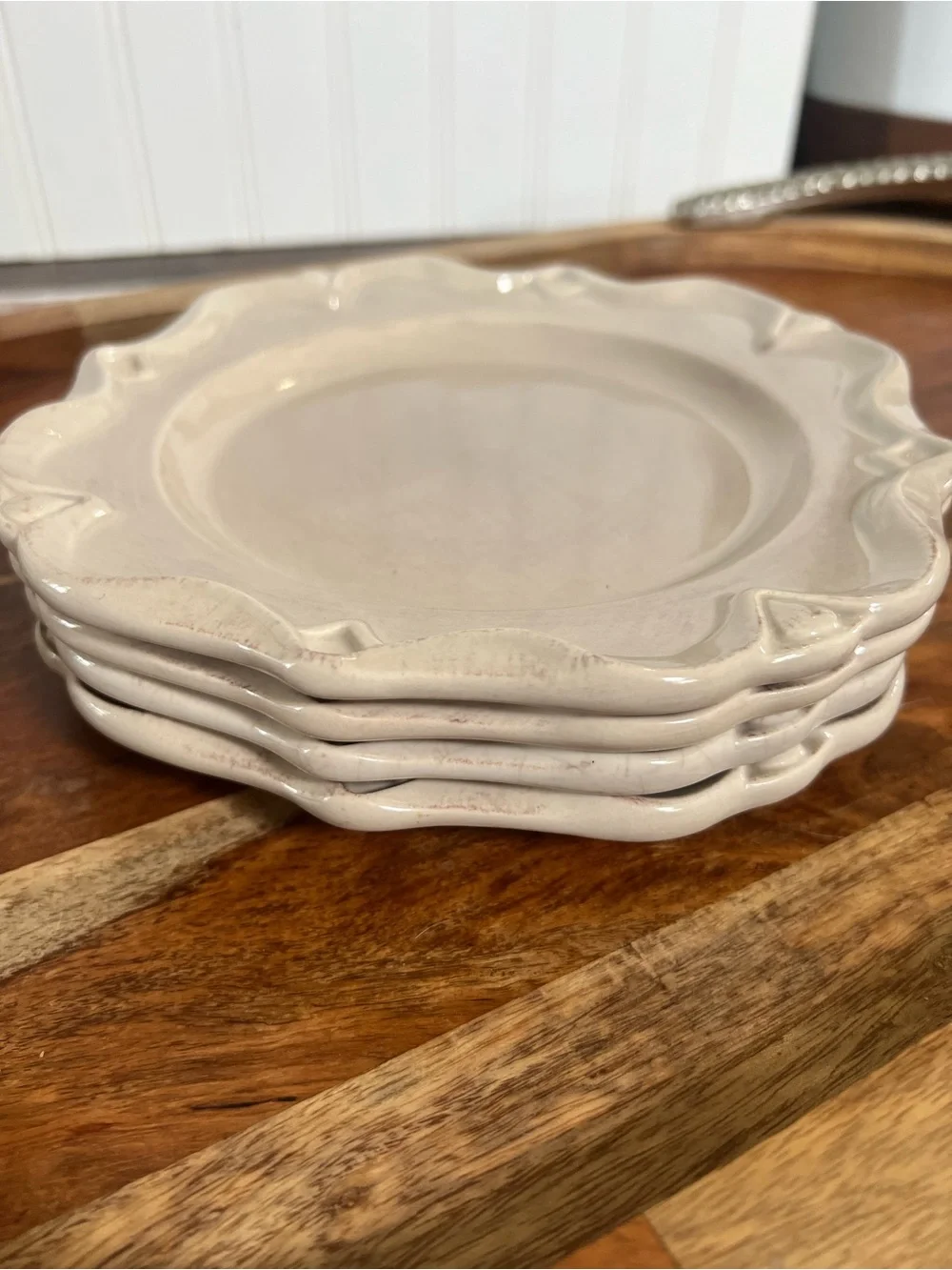 (4) Vintage Palais Royale Salad/Dessert Plates